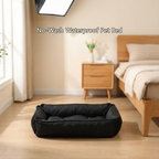 No-Wash Oxford Fabric Orthopedic Dog Bed
