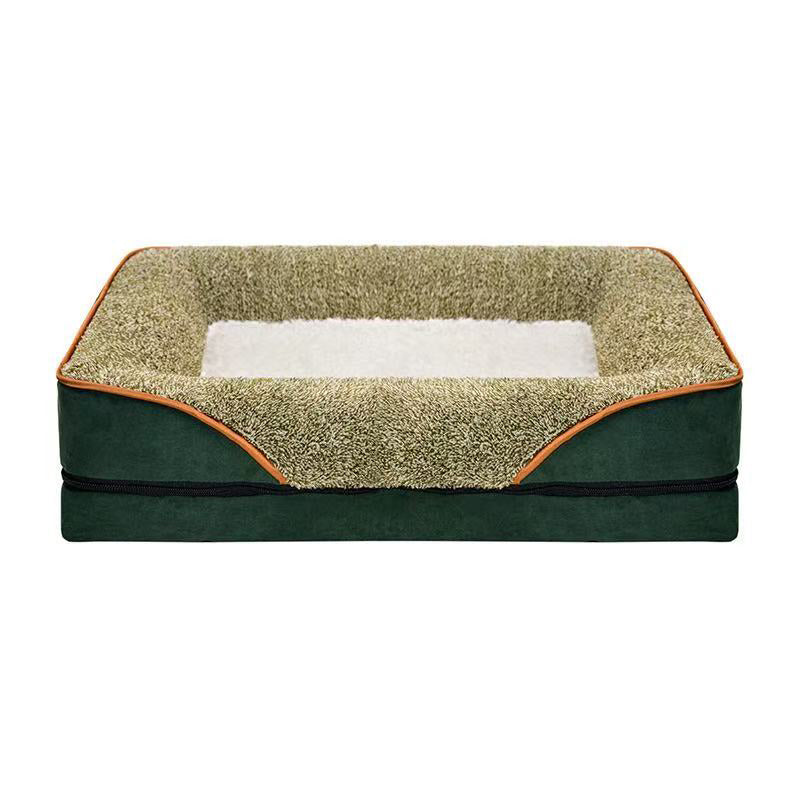 Waterproof All-Season Pet Couch Bed with Orthopedic Support