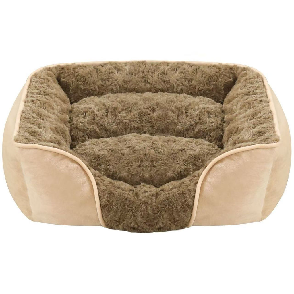 All-Season Semi-Enclosed Orthopedic Pet Couch Bed