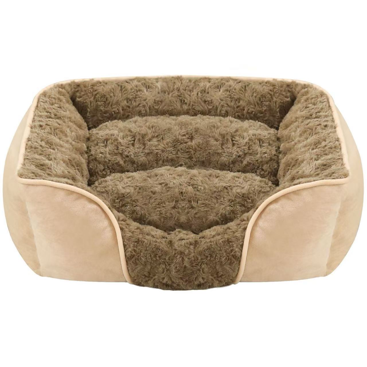 All-Season Semi-Enclosed Orthopedic Pet Couch Bed