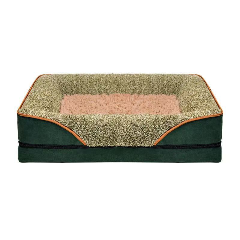 Waterproof All-Season Pet Couch Bed with Orthopedic Support