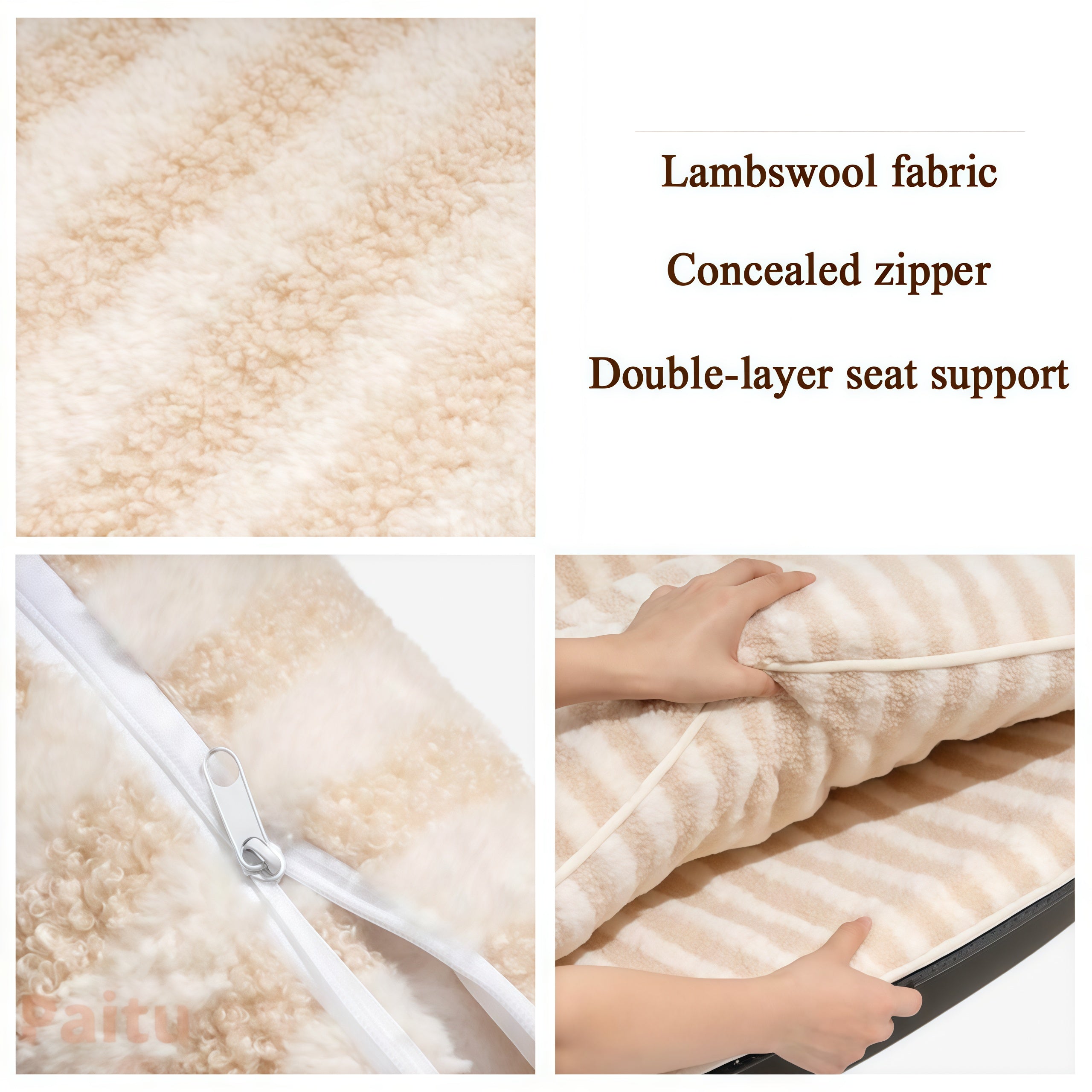 Premium Waterproof Pet Couch Bed – Orthopedic Dog Bed for Dogs