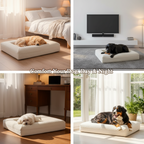 Waterproof Orthopedic Dog Bed with Removable Cover