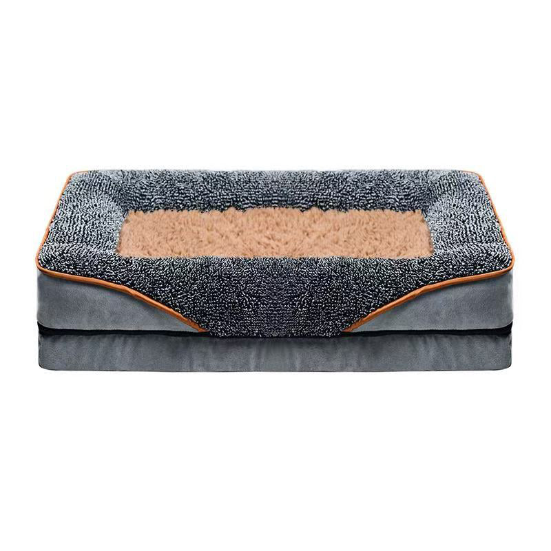 Waterproof All-Season Pet Couch Bed with Orthopedic Support