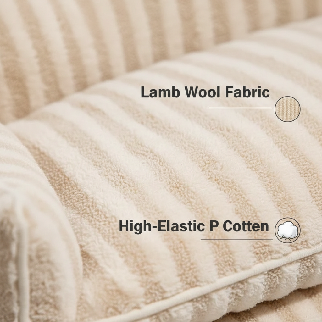 Premium Waterproof Pet Couch Bed – Orthopedic Dog Bed for Dogs