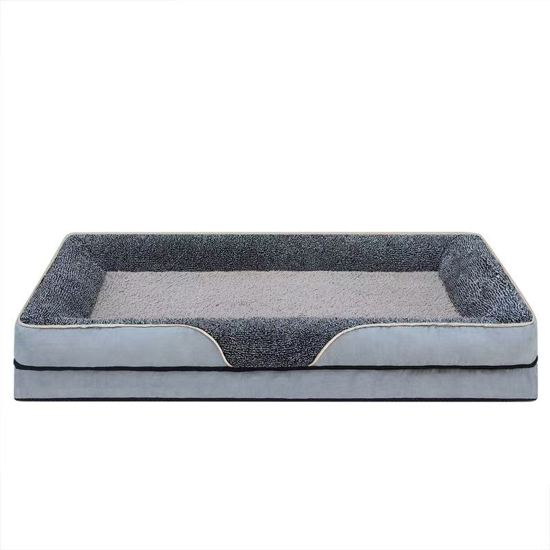Waterproof All-Season Pet Couch Bed with Orthopedic Support
