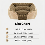 All-Season Semi-Enclosed Orthopedic Pet Couch Bed