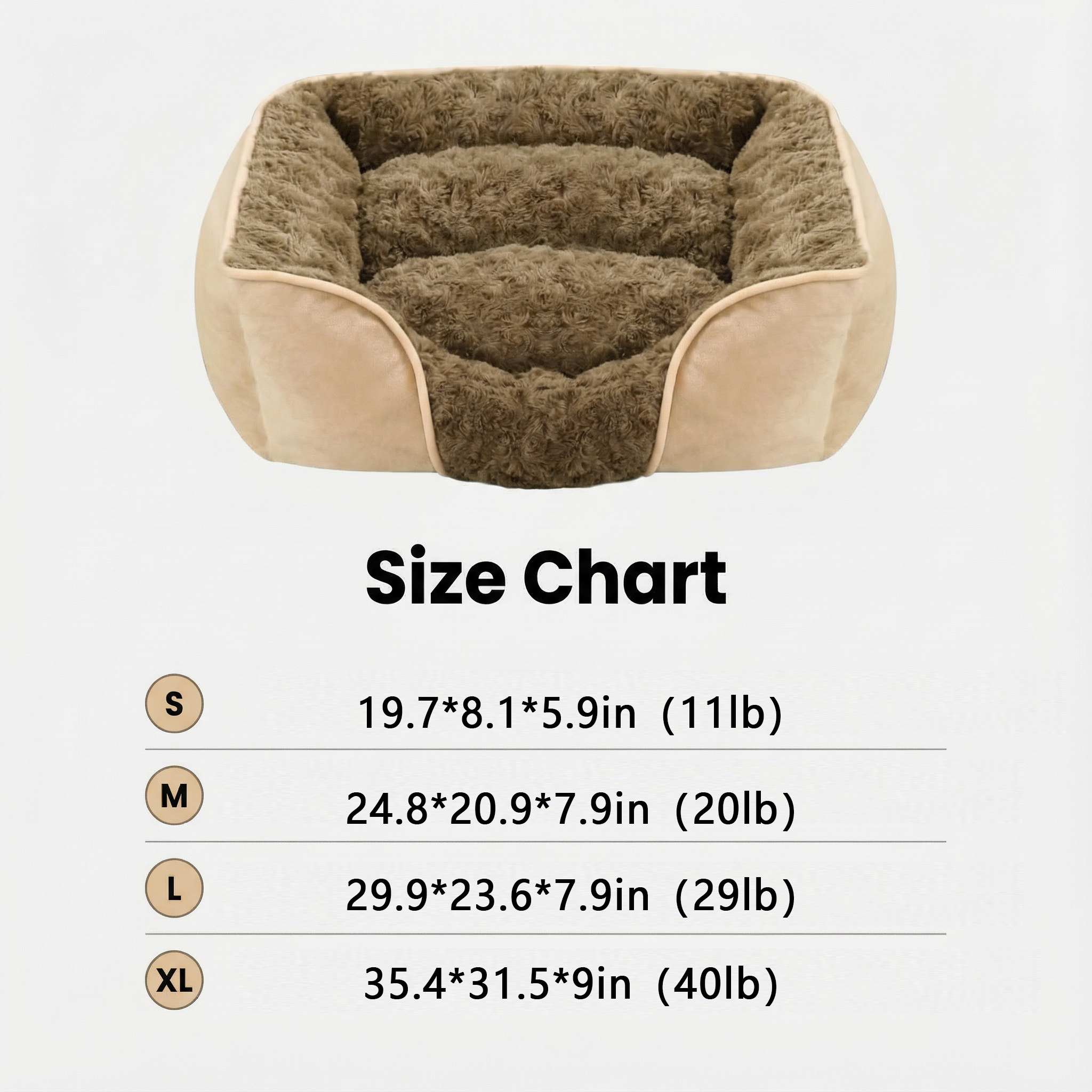 All-Season Semi-Enclosed Orthopedic Pet Couch Bed