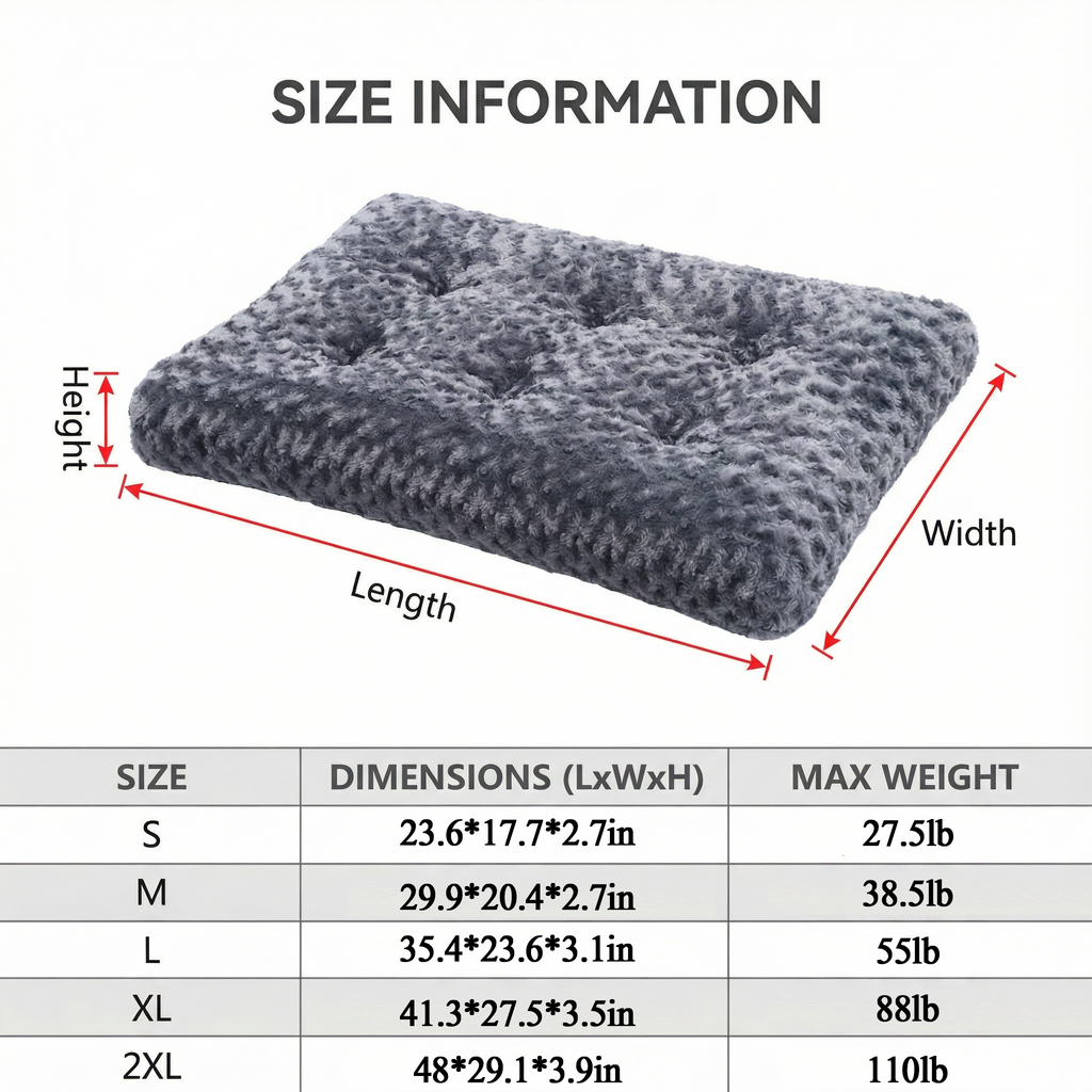 Easy-Clean Waterproof Orthopedic Dog Bed for Daily Use