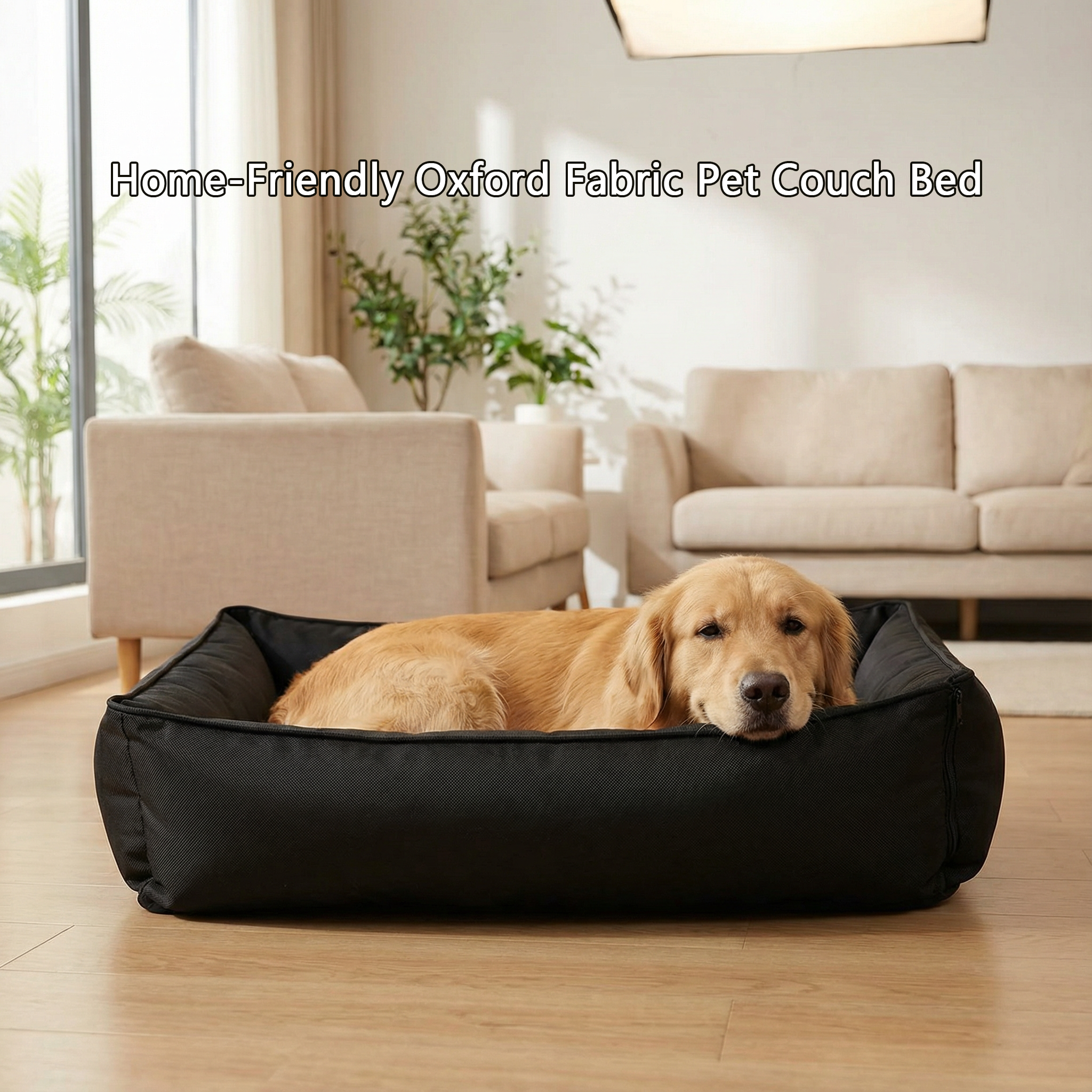 No-Wash Oxford Fabric Orthopedic Dog Bed