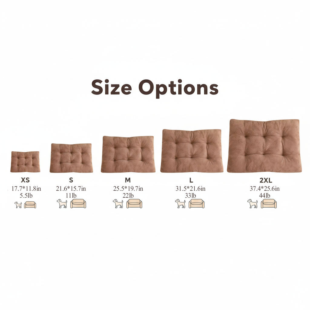 Easy-Clean Waterproof Orthopedic Dog Bed for Daily Use