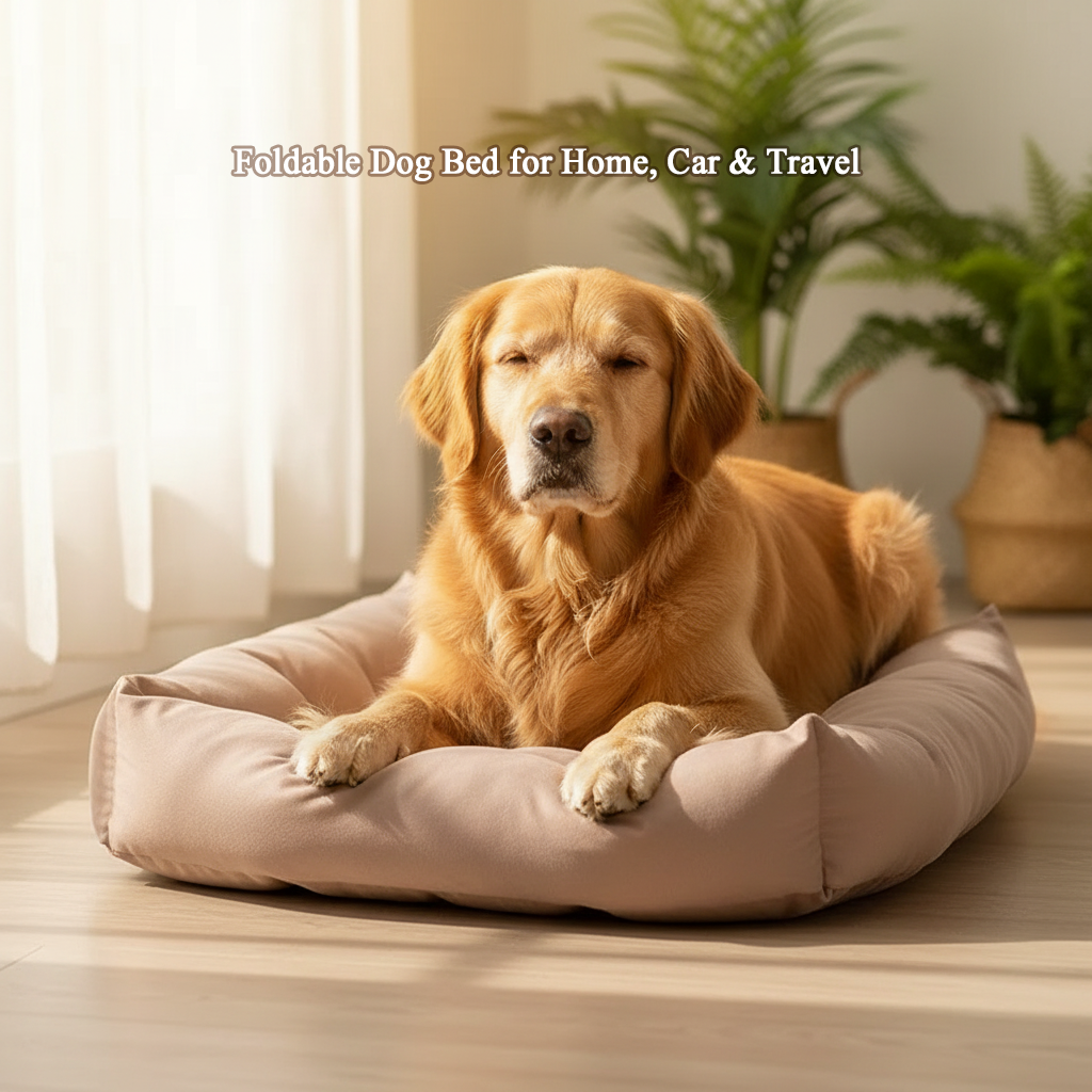 Foldable Waterproof Orthopedic Dog Bed – Pet Couch Style