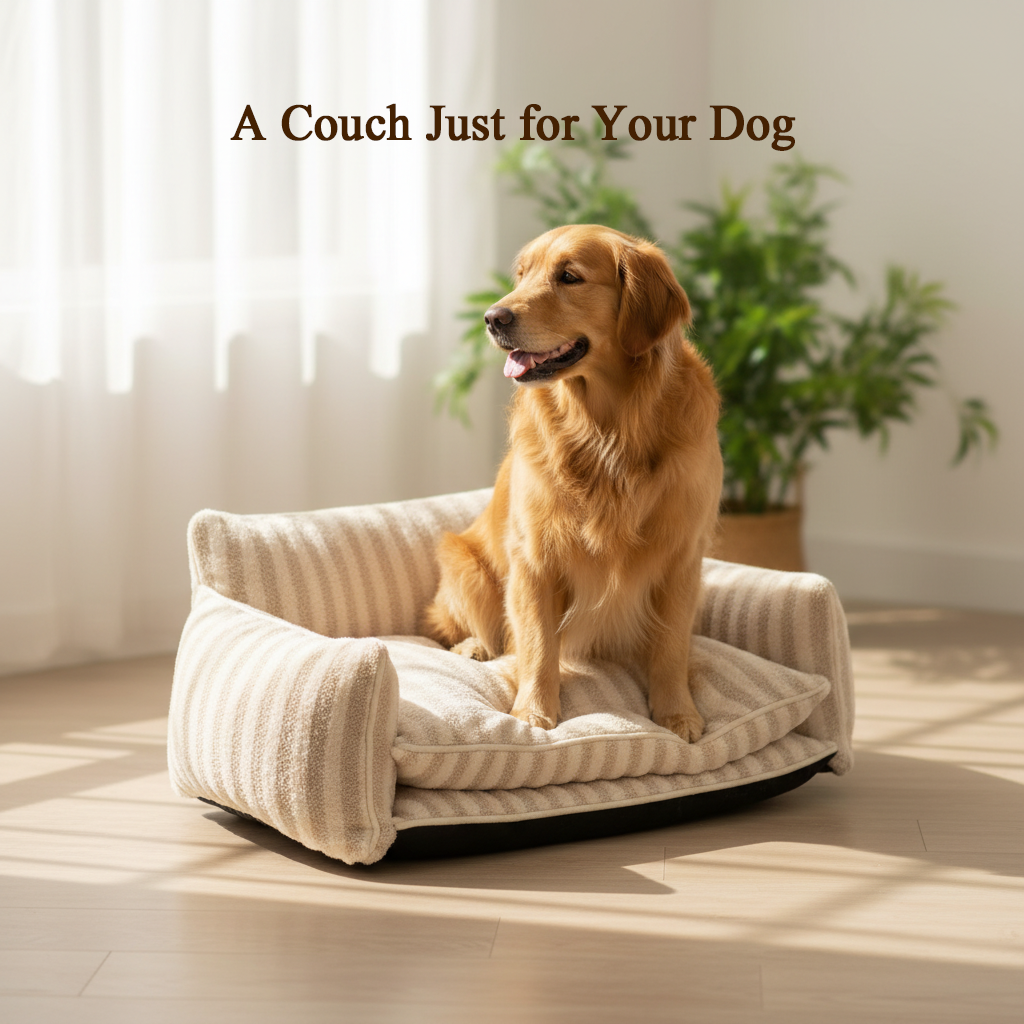 Premium Waterproof Pet Couch Bed – Orthopedic Dog Bed for Dogs