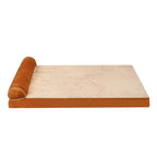 Single-Arm Orthopedic Dog Bed – Waterproof Pet Couch Bed