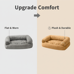 Waterproof Deep Sleep Pet Couch Bed with Orthopedic Support