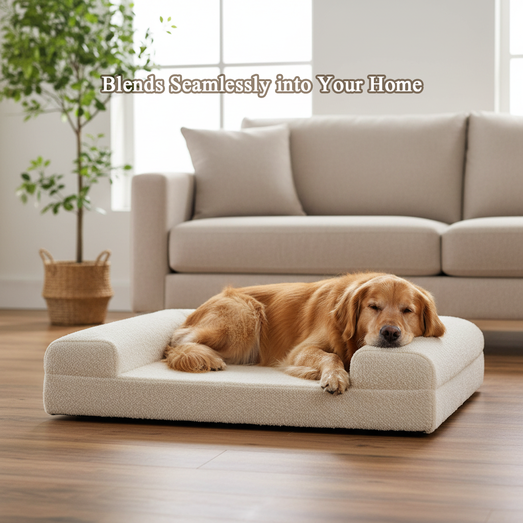Waterproof Orthopedic Dog Bed with Removable Cover