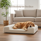 Waterproof Orthopedic Dog Bed with Removable Cover