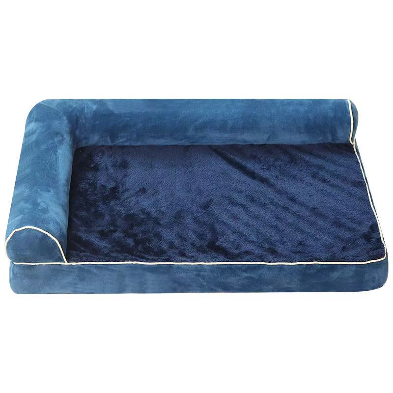 Pressure-Relieving Square Orthopedic Dog Bed