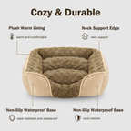 All-Season Semi-Enclosed Orthopedic Pet Couch Bed