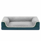 Cozy Winter Dog Bed – Thick Plush, Warm & Washable