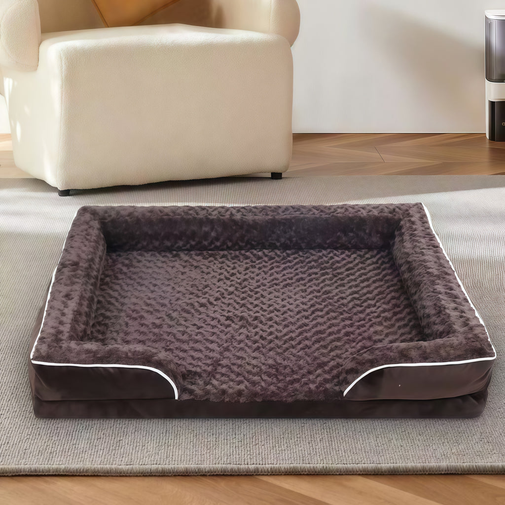 Washable Pet Couch Bed with Orthopedic Support