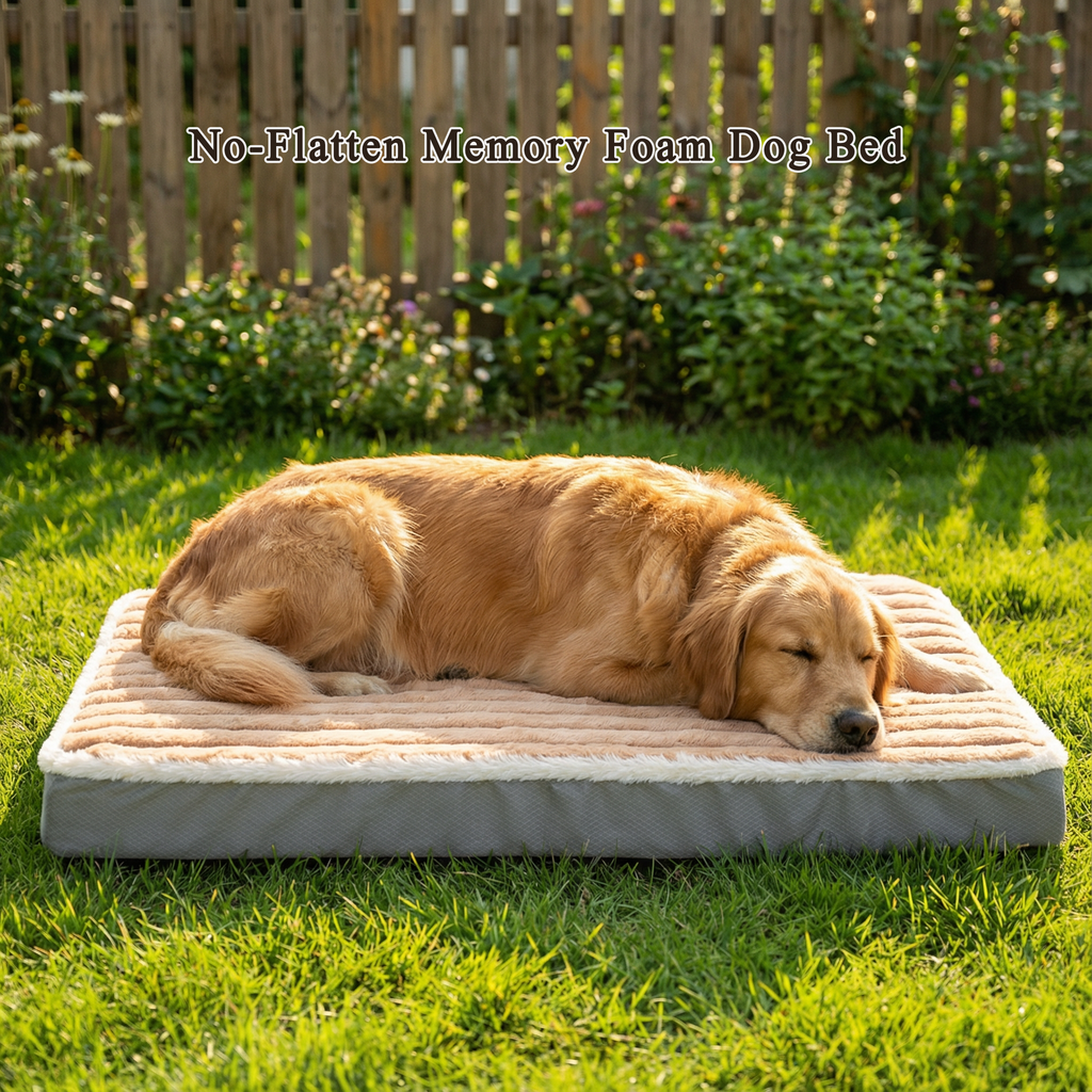 High-Resilience Memory Foam Orthopedic Dog Bed – Waterproof Pet Couch Bed