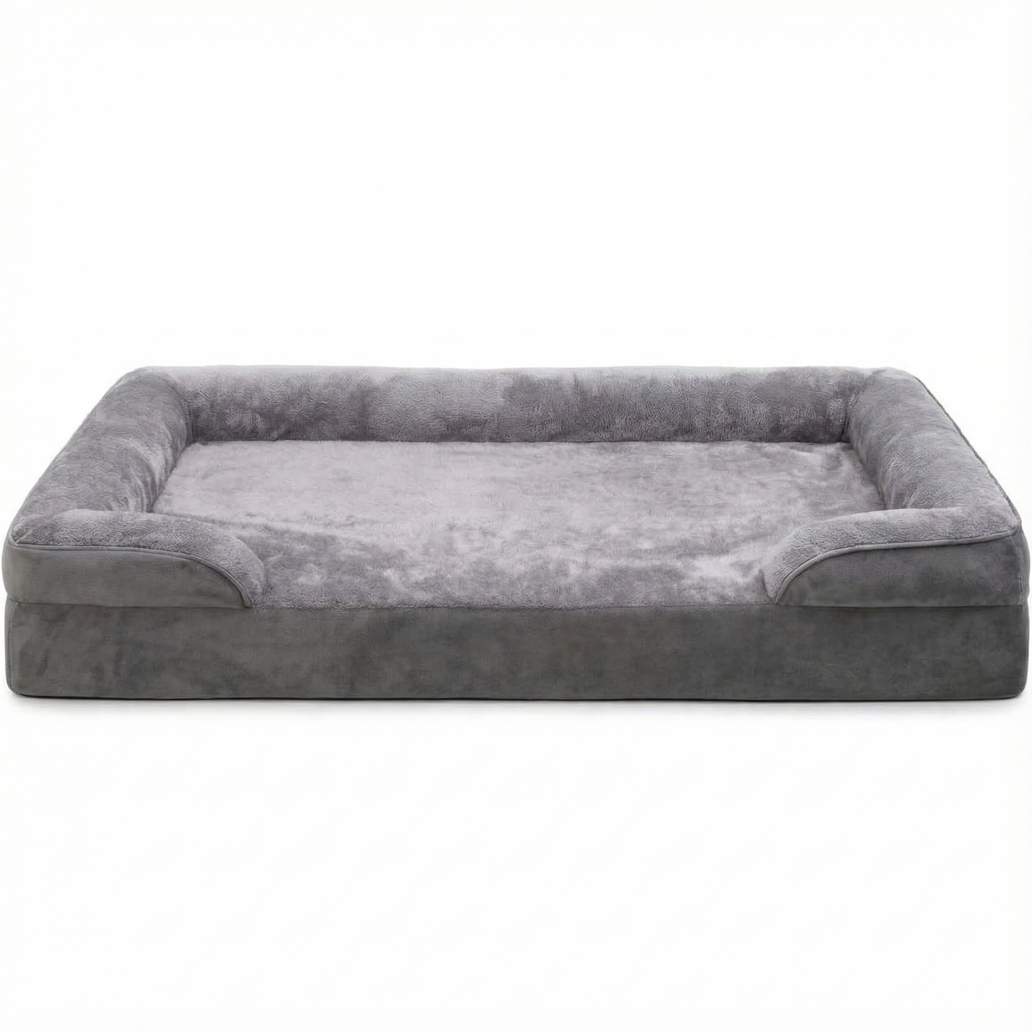 C-Shaped Orthopedic Dog Bed – Waterproof Pet Couch Bed