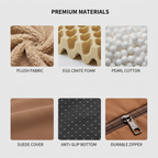 Cozy Winter Dog Bed – Thick Plush, Warm & Washable