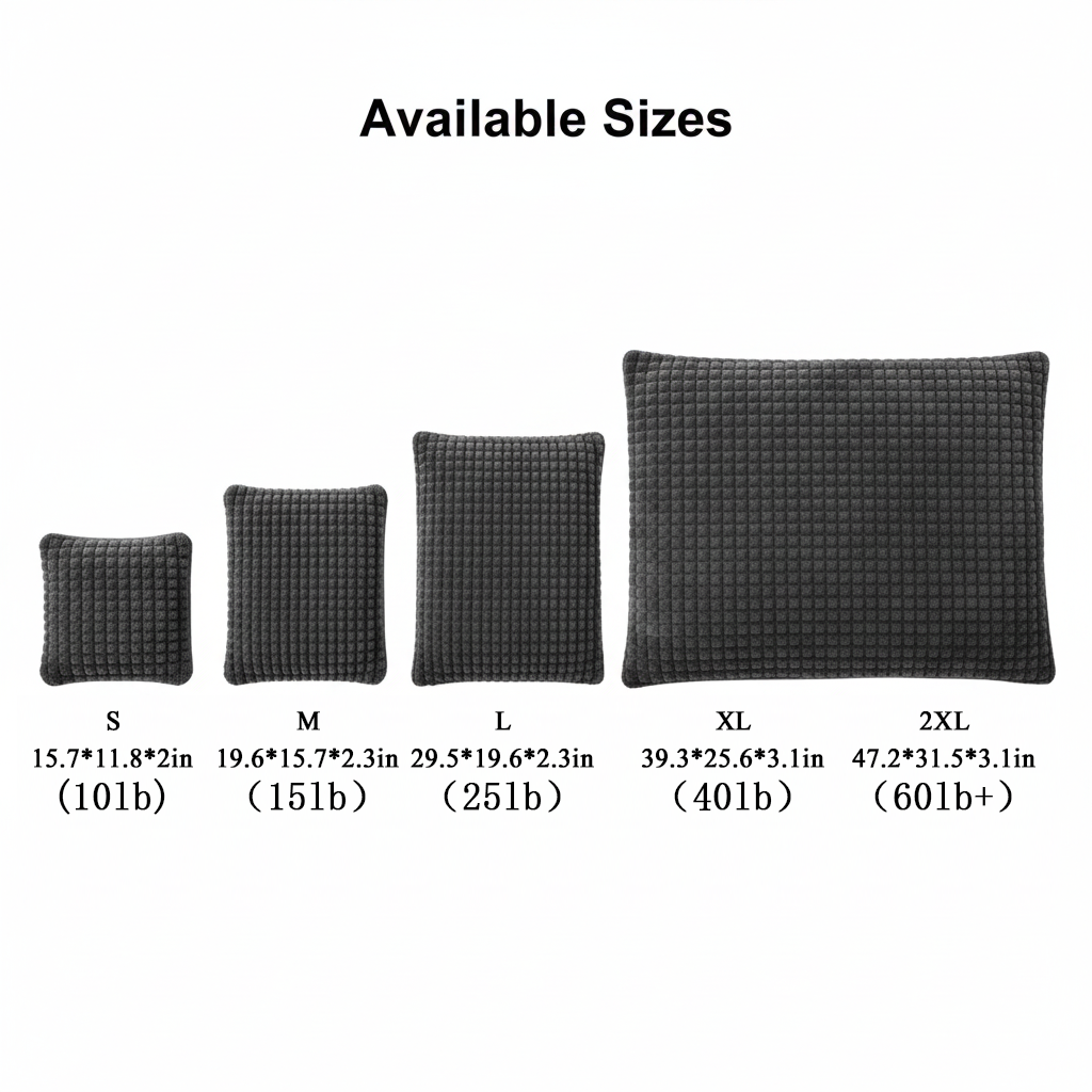 All-Season Waterproof Orthopedic Dog Bed & Pet Couch Bed