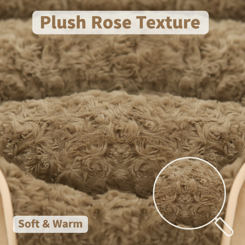 All-Season Semi-Enclosed Orthopedic Pet Couch Bed