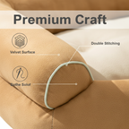 Waterproof Deep Sleep Pet Couch Bed with Orthopedic Support