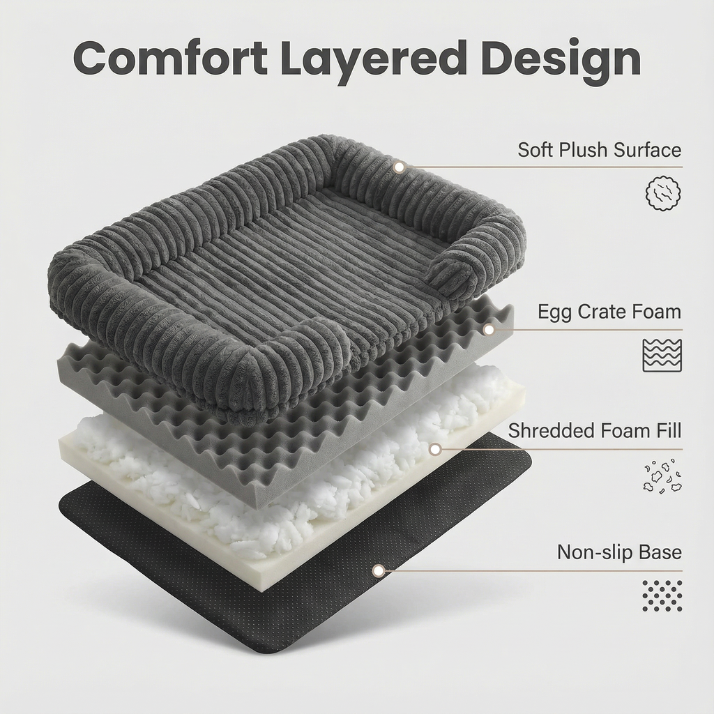 Orthopedic Dog Bed for Daily Comfort