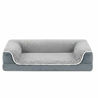 Cozy Winter Dog Bed – Thick Plush, Warm & Washable