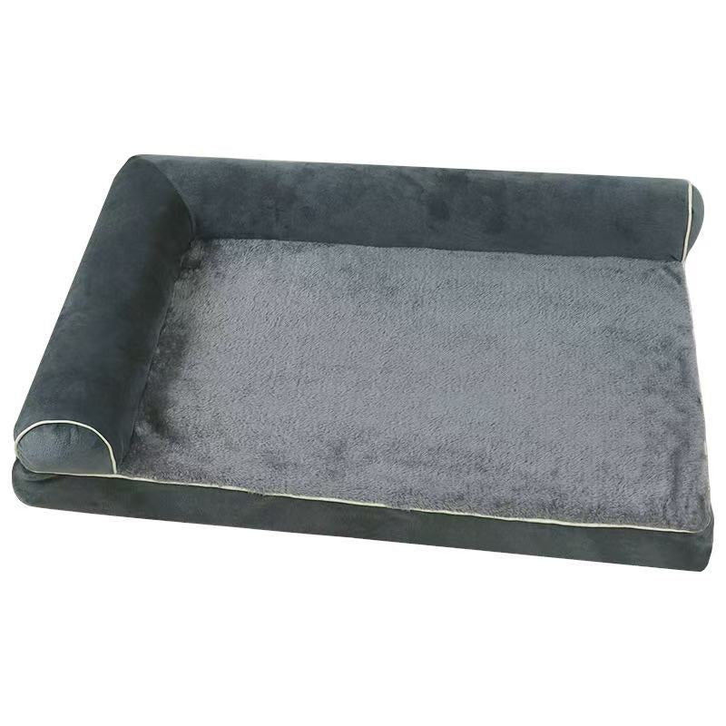 Pressure-Relieving Square Orthopedic Dog Bed