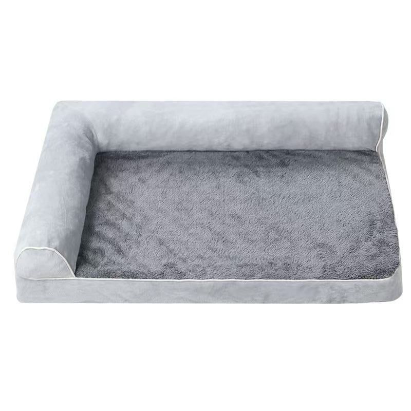 Pressure-Relieving Square Orthopedic Dog Bed